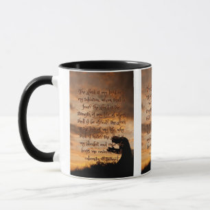 Taza El Señor Es Mi Mug De Dos Tonos De Oración