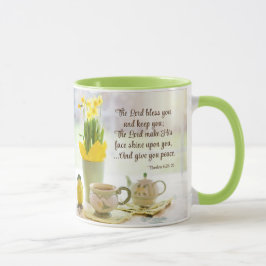 Taza El Señor Te Bendice Los Números 6:24-26 Verso De L