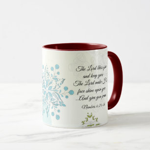 Taza El Señor Te Bendice Los Números 6:24 Verso De La B