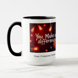 Taza El ser humano detrás de la aplicación de agradecim