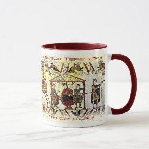 Taza El siglo de Bayeux Tapestry-11th