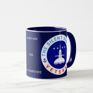 Taza El silencioso veterano de servicio elegante