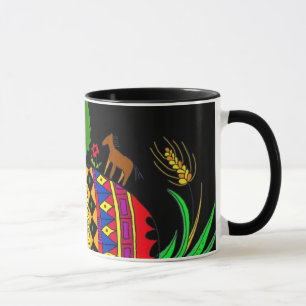 Taza El sino del arte popular ucraniano del mundo