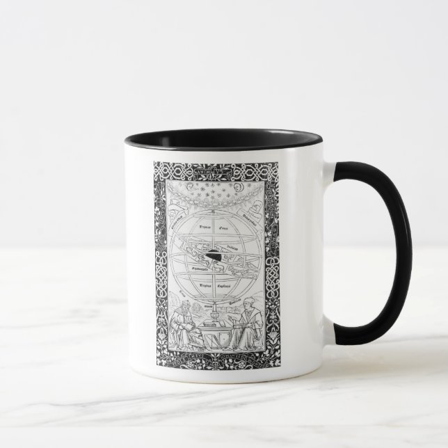 Taza El sistema de Ptolomeo (Derecha)