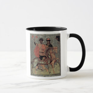 Taza El St. Boris y el St. Gleb montaron, c.1377