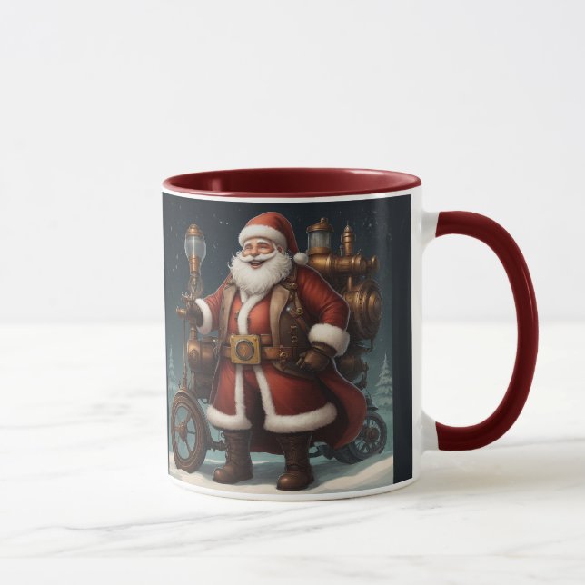 Taza El Steampunk Sleigh de Santa (Derecha)