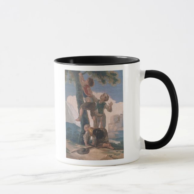 Taza El subir de los muchachos de Francisco Jose de (Derecha)