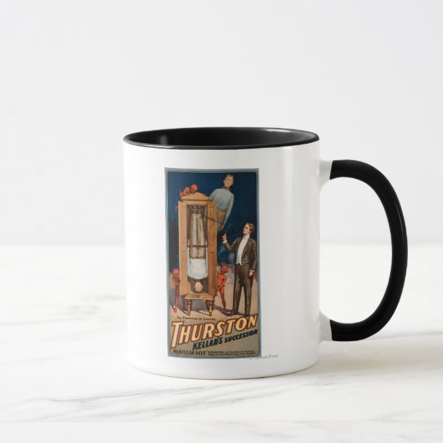 Taza El sucesor del Poster mágico Thurston Kellar (Derecha)