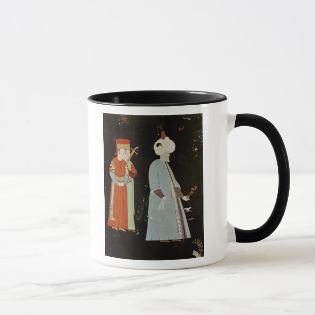 Taza El sultán Suleyman el magnífico (Derecha)