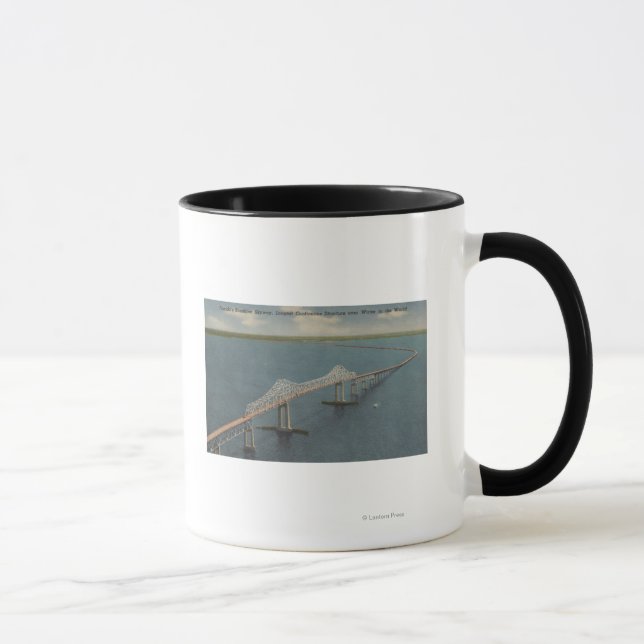 Taza El Sunshine Skyway Bridge en Florida (Derecha)