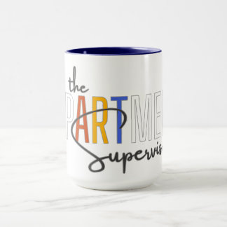 Taza El supervisor del departamento, profesor de arte