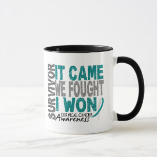 Taza El superviviente del cáncer de cuello del útero