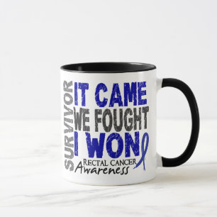 Taza El superviviente del cáncer rectal que vino