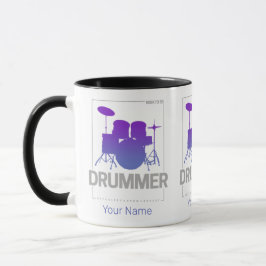 Taza El tambor nació para ser miembro de banda percusio