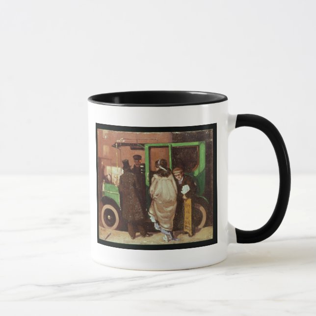 Taza El taxi, c.1908-10 (Derecha)
