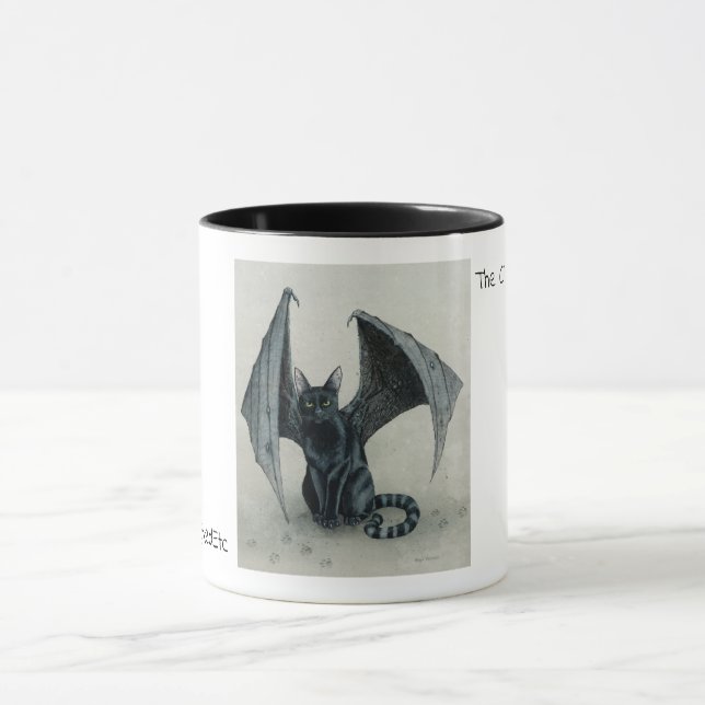 Taza El tazón del batycat de la ciudad (Centro)