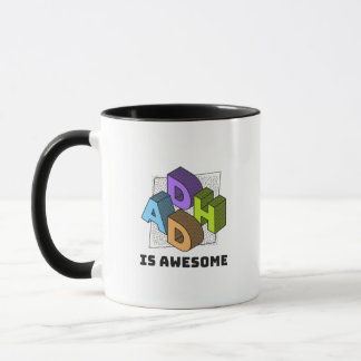 Taza El TDAH es impresionante