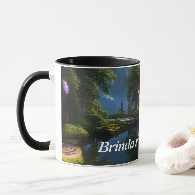 Taza El té matutino de Brinda (Con donut)