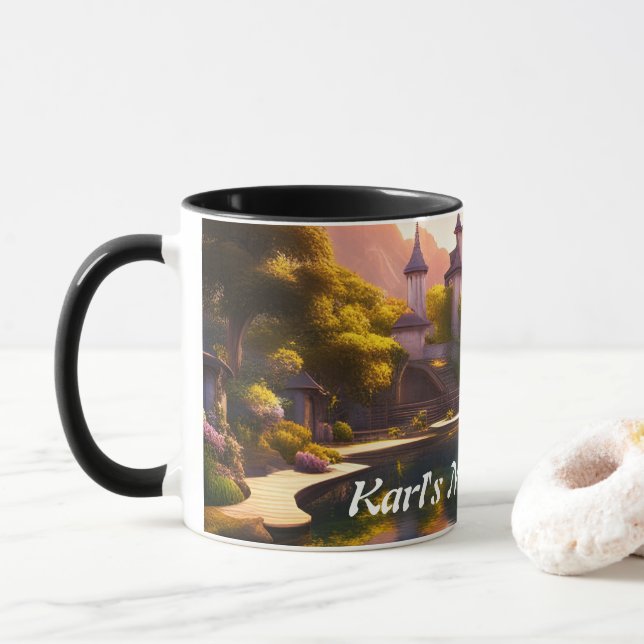 Taza El té matutino de Karl (Con donut)