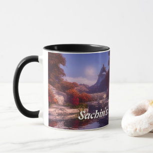Taza El té matutino de Sachin