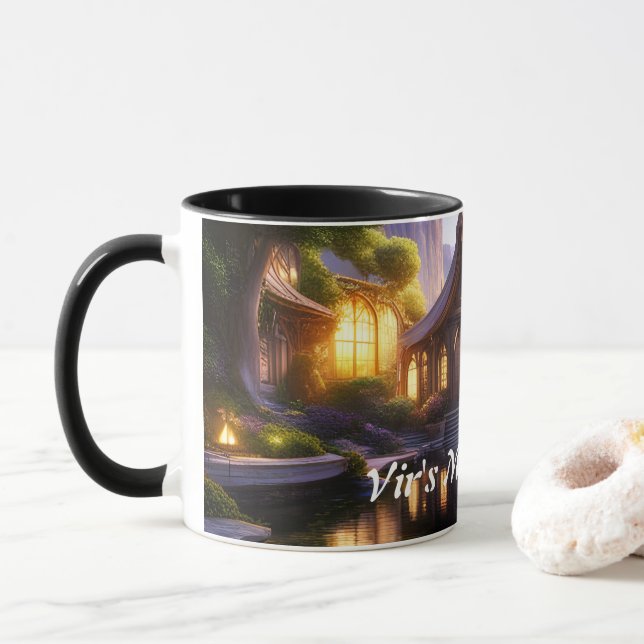 Taza El té matutino de Vir (Con donut)