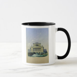 Taza El teatro de Alexander en St Petersburg, 1841