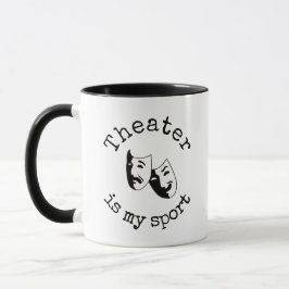 Taza "El teatro es mi deporte" Mug de Espian