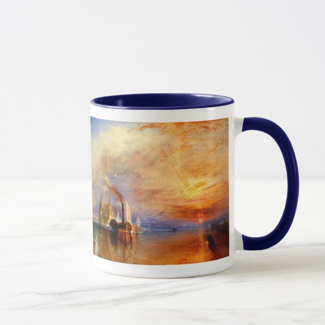 Taza El Temeraire que lucha, J.M.W. Turner (Derecha)