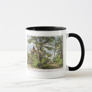 Taza El templo chino, Kew cultiva un huerto, platea 13