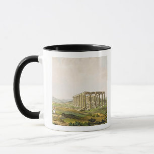 Taza El templo de Apolo Epicurius, platea 25 de parte