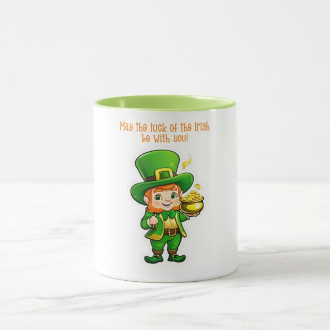 Taza El tesoro de Lucky Leprechaun