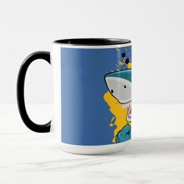 TAZA EL TIBURÓN  (Izquierda)