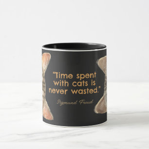 Taza El Tiempo Pasado Con Gatos Nunca Se Pierde