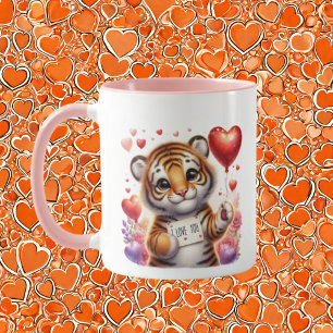 Taza El tigre mate agrega mensaje