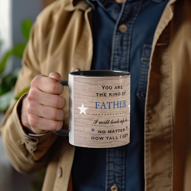 Taza El tipo de padre al que puedo mirar (Father's Day or dad's birthday mug gift.)