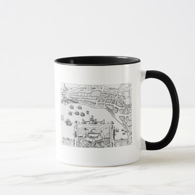 Taza El Towne y el Platforme de Fayall (Derecha)