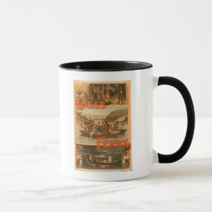 Taza El transbordador de Fogg por Chas. E. Callahan