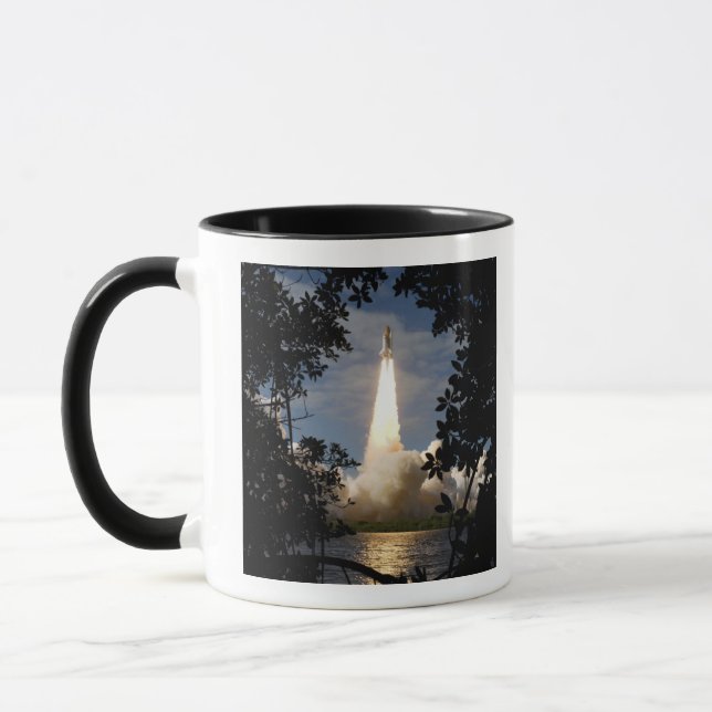Taza El transbordador espacial Atlantis levanta 9 (Izquierda)