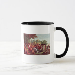 Taza El tratado de William Penn con los indios en 1683