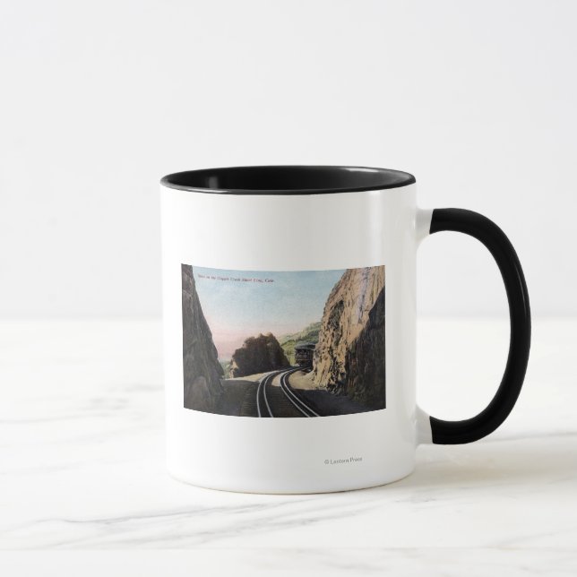 Taza El tren de corta distancia (Derecha)