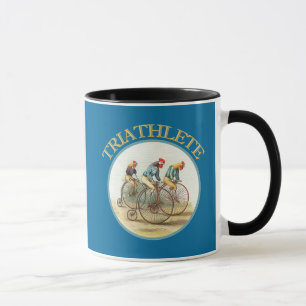 Taza El triatlón de pollos