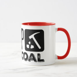 Taza El triunfo cava el carbón - triunfo 2020