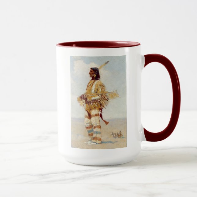 Taza El último el suyo raza el americano de (Derecha)