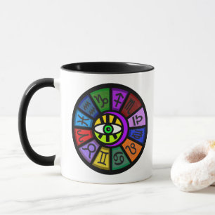 TAZA EL UNIVERSO DE LA MADRE ZODIAC