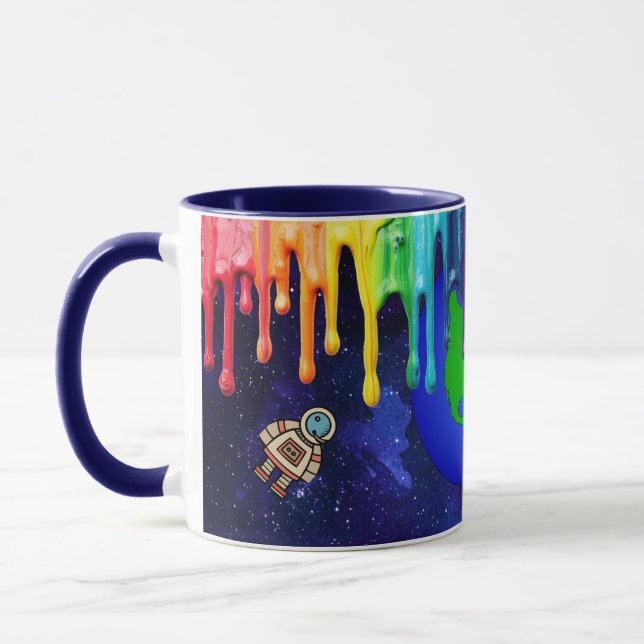 Taza El universo se derrite - Mug (Izquierda)