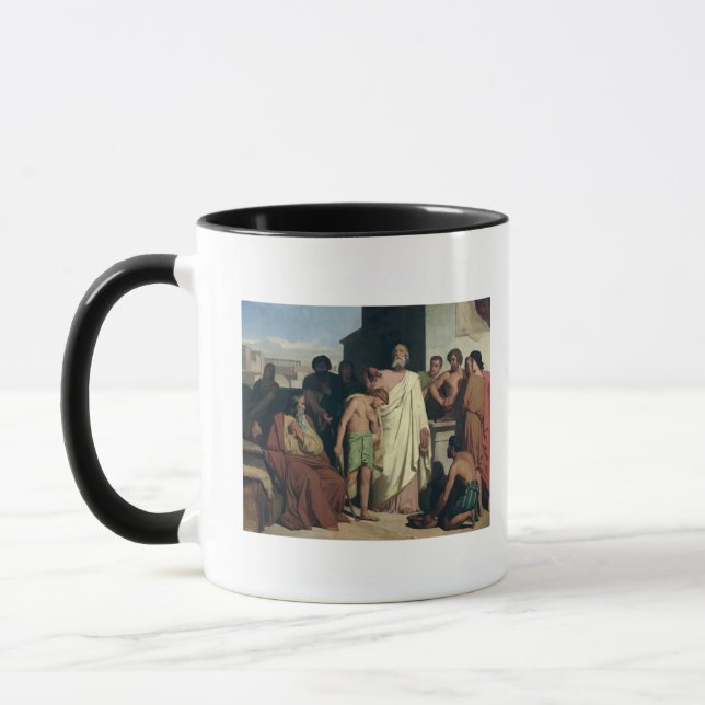 Taza El untar de David de Saul, 1842 (Izquierda)
