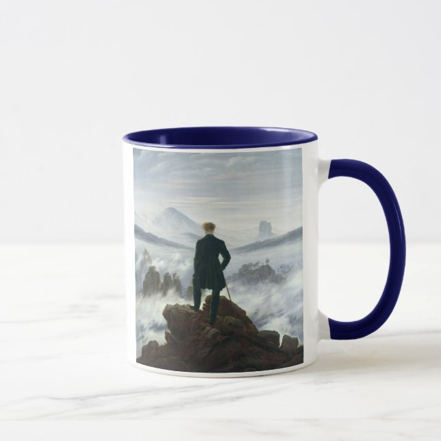Taza El vagabundo sobre el mar de la niebla, 1818 (Derecha)