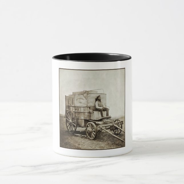 Taza El vagón de la fotografía de Roger Fenton (Centro)