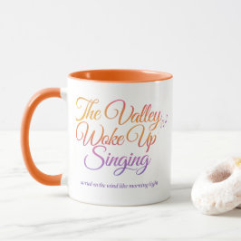 Taza El Valle se Despertó Cantando – Amanecer Poético