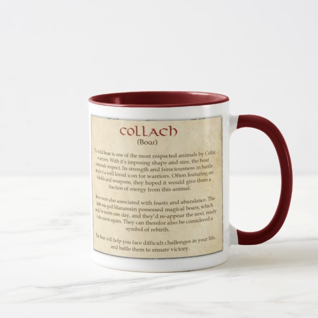 Taza El verraco céltico (Derecha)